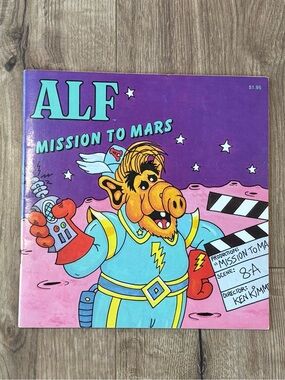 ALF Mission to Mars Paperback Children’s Book 1987 by Robert Loren Fleming
